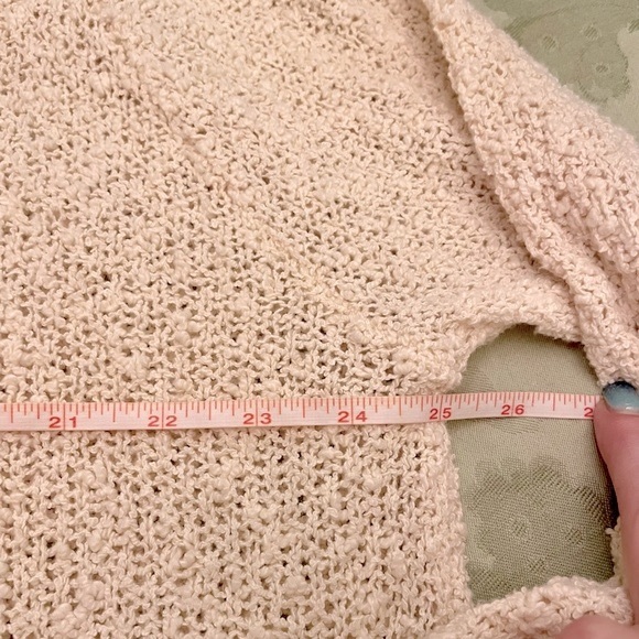 BCBGMaxAzria “Bonnie” Knit Cotton Slouchy Oversized Open Cardigan Sz Tall M L - Picture 12 of 16